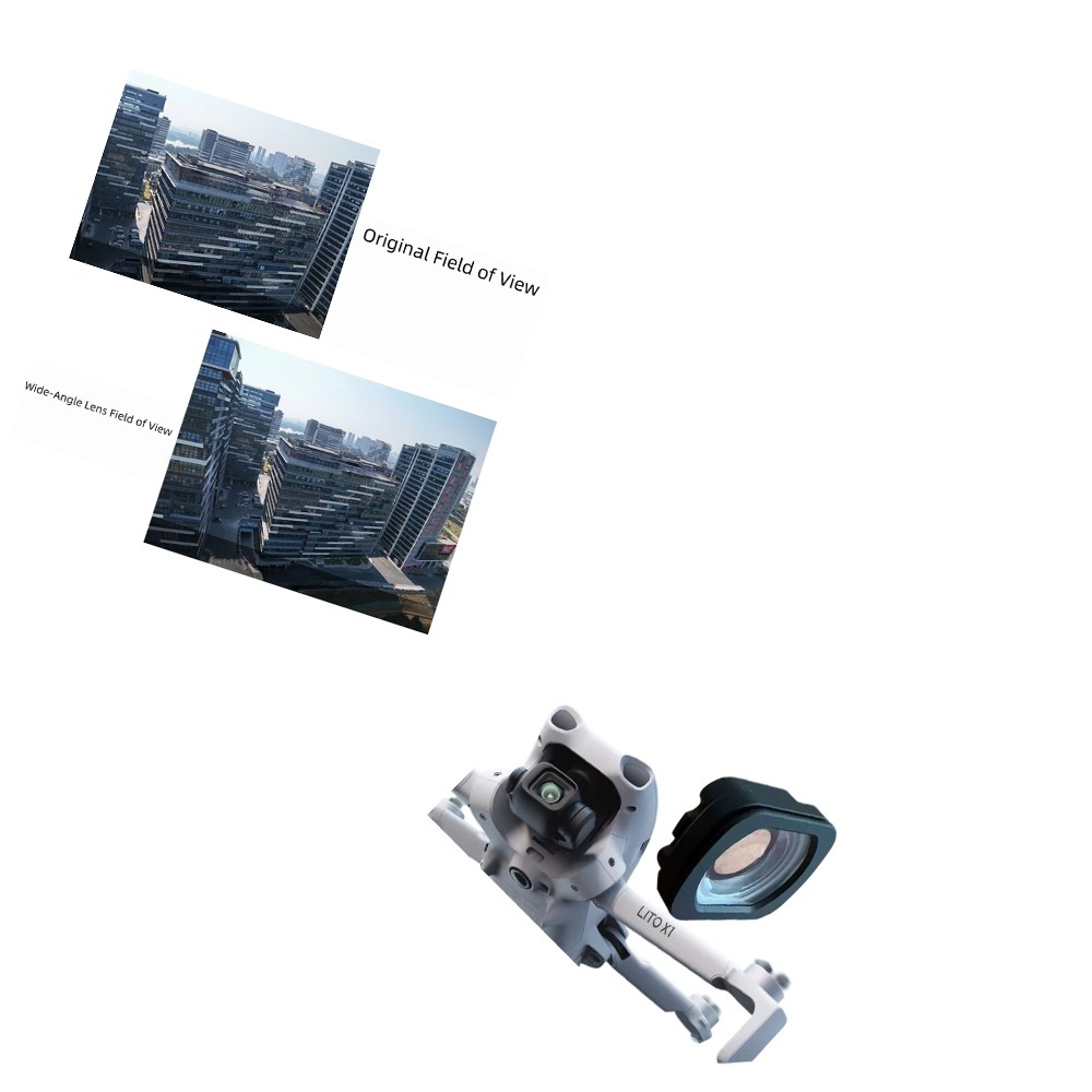 Drone Camera Filter - Lensa Sudut Lebar untuk DJI Lito