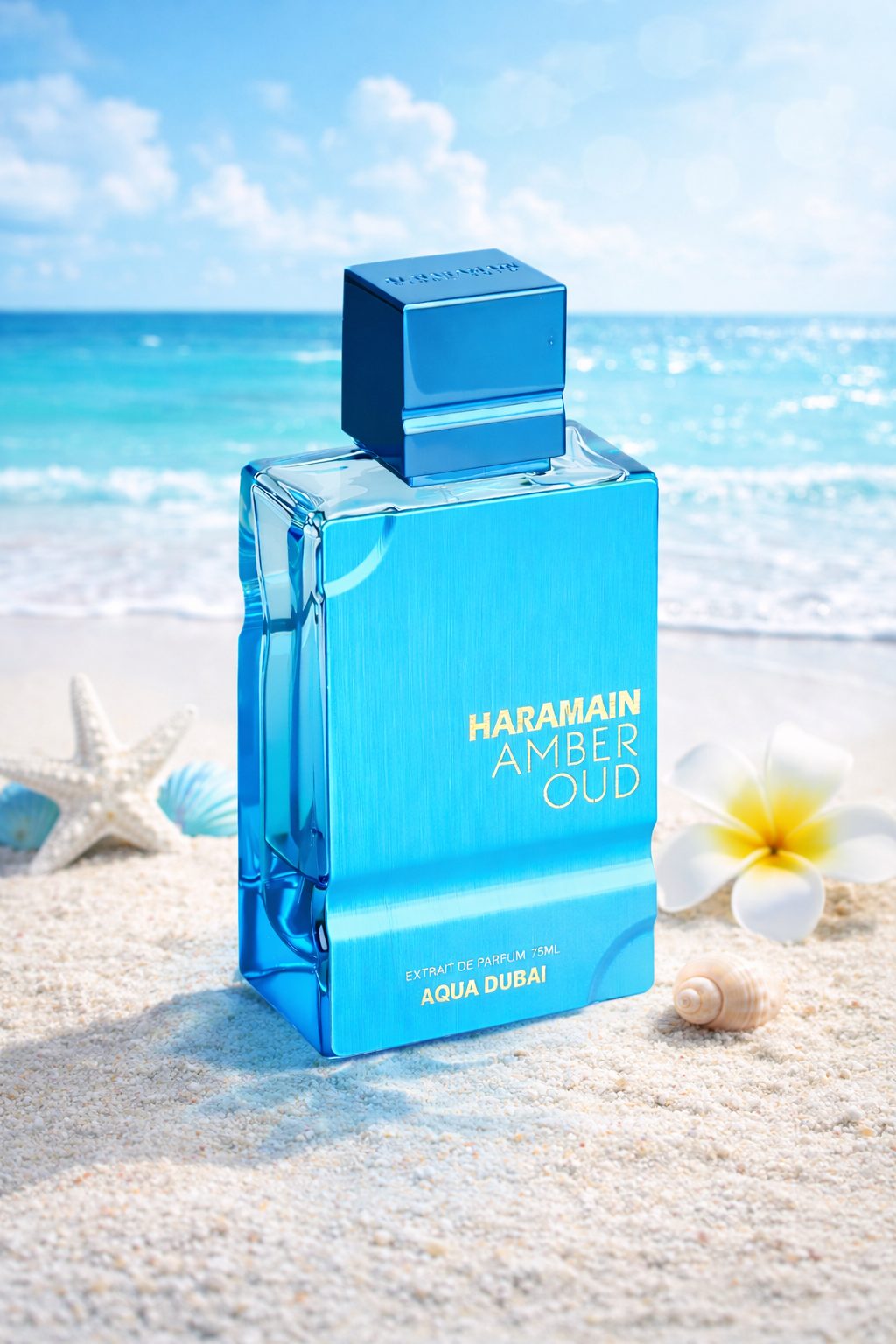 Drone Camera Stabilized - Parfum Al Haramain Aqua Dubai 60ml