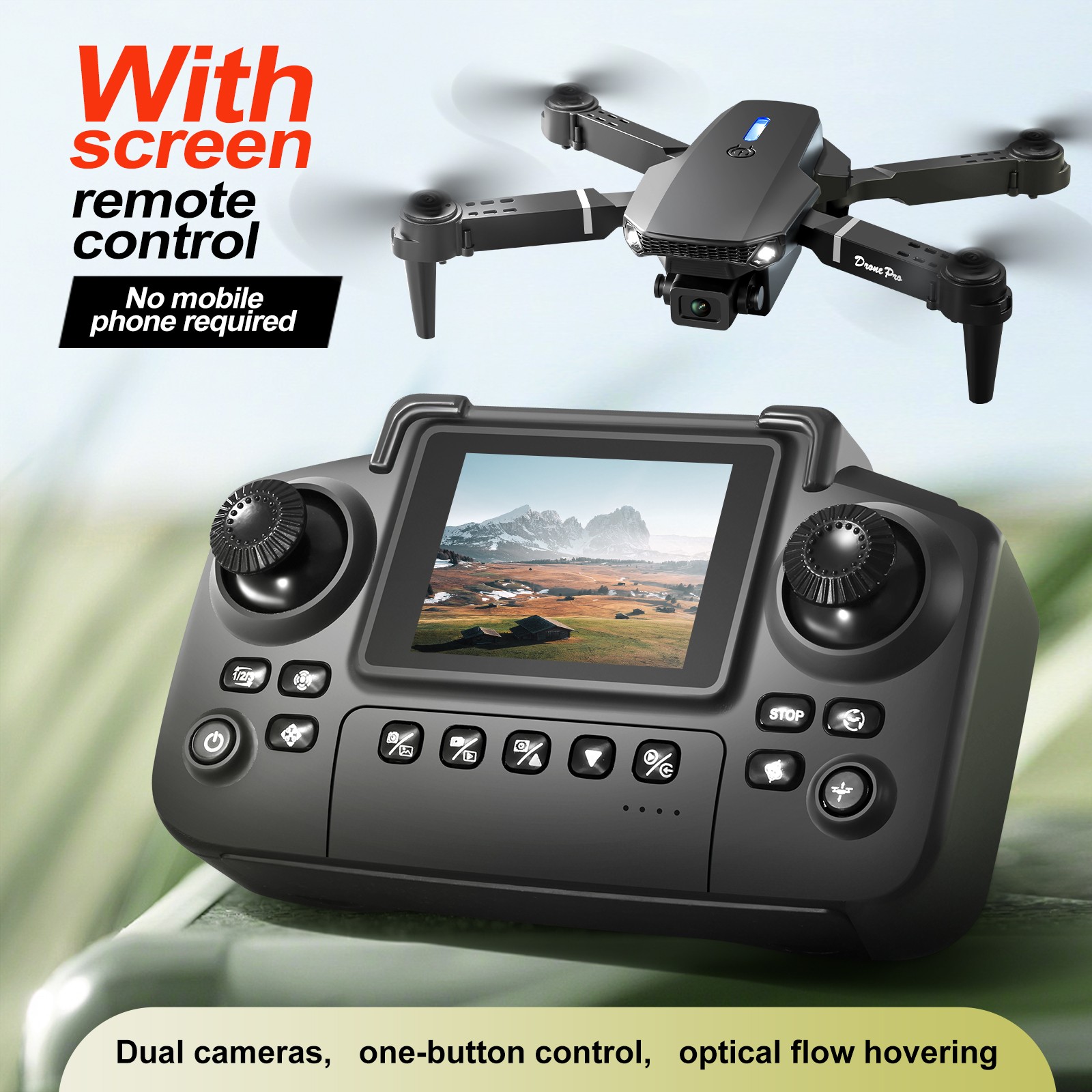 Drone Camera Night Vision - Drone E88 E99 Baru 2025 dengan