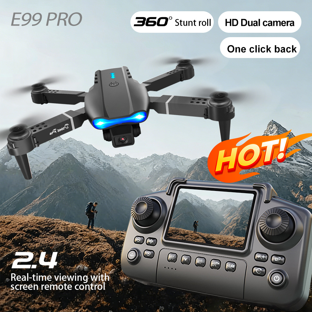 Drone Camera Wide Angle - Drone Udara Lensa Ganda Pengalih Lensa