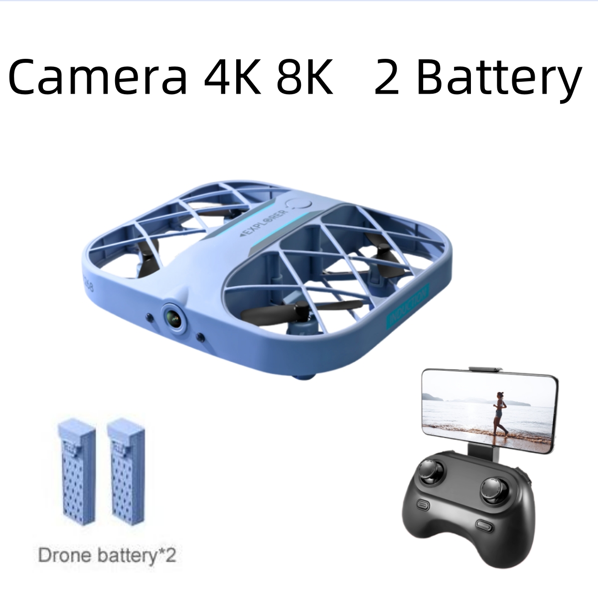 Drone Camera Night Vision - JJRC H107 FPV RC Drone dengan