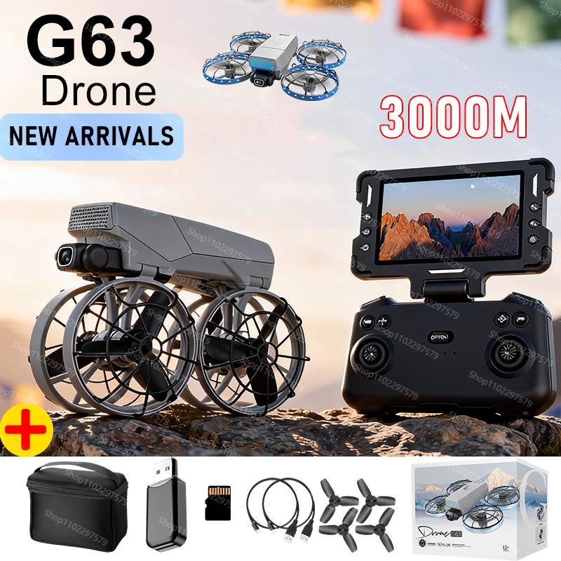Drone Camera Vlog - Drone G63 8K HD Kamera Ganda