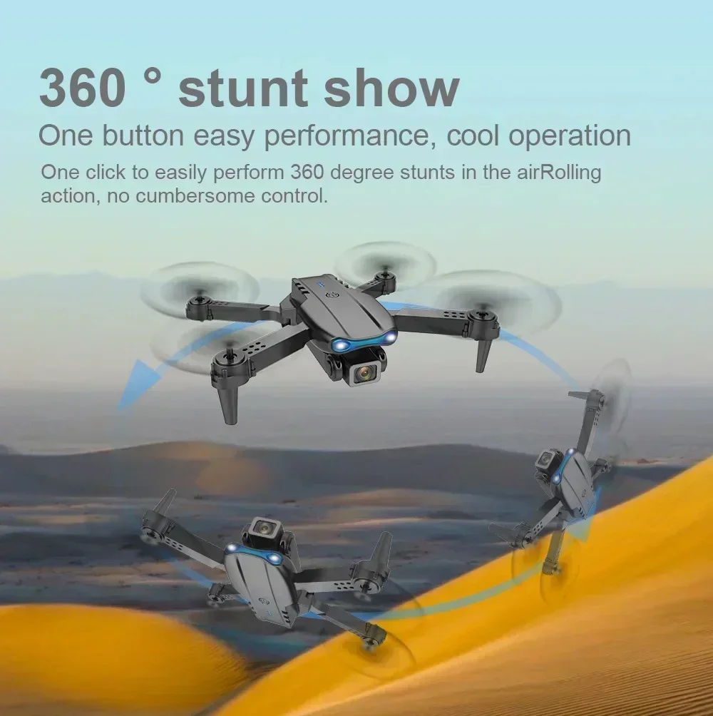 Drone RC E99Pro Baru 4K Profes - Drone Camera Wide Angle ulasan dan harga