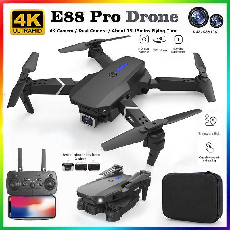 2026 BARU E88 Drone Profesiona - Drone Camera Wide Angle ulasan dan harga