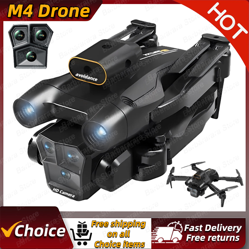 Drone M4 Baru 4K Profesional 5 - Drone Camera Wide Angle ulasan dan harga