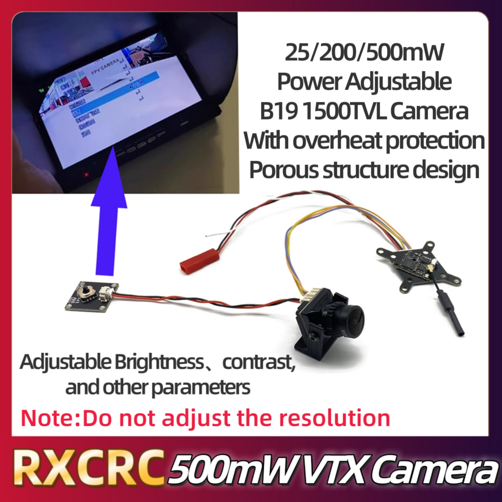 Modul RXCRC FPV 5.8G 48CH 500m - Drone Camera Lens ulasan dan harga