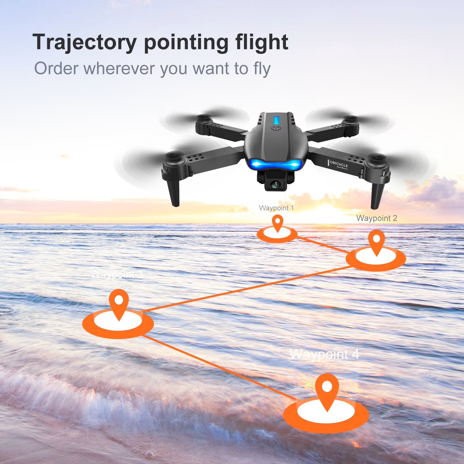 Drone Lipat E88PRO MAX 2026 ya - Drone Camera Night Vision ulasan dan harga