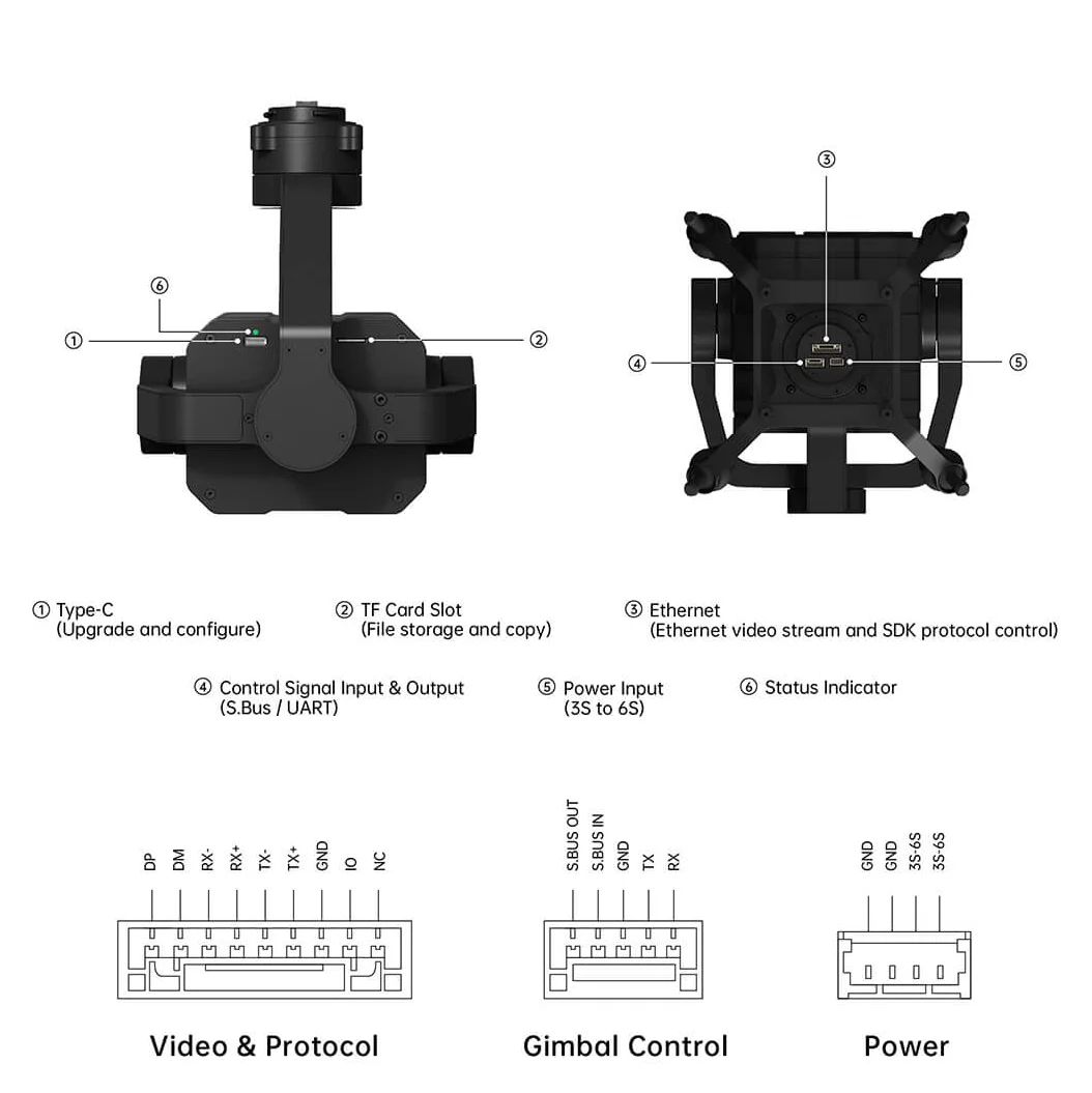 2026 NewT30 Gimbal Camera Dr-o - Drone Camera With Gimbal ulasan dan harga