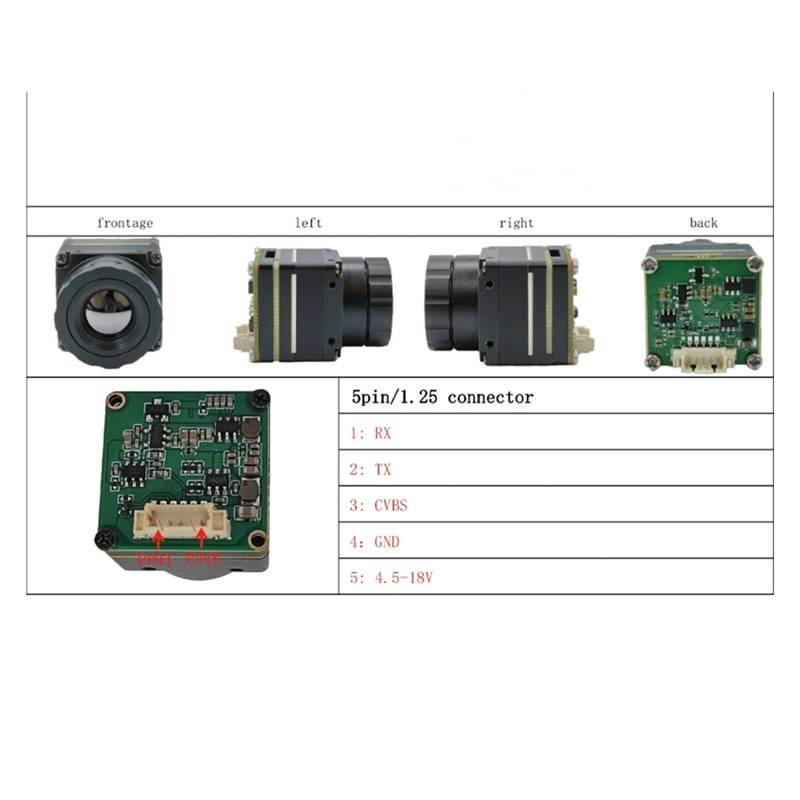 Modul Pencitraan Termal B24B K - Drone Camera Thermal ulasan dan harga