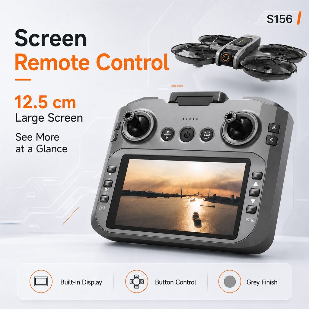 ZNLYRION S156 RC Drone 8K Dual - Drone Camera Mount ulasan dan harga