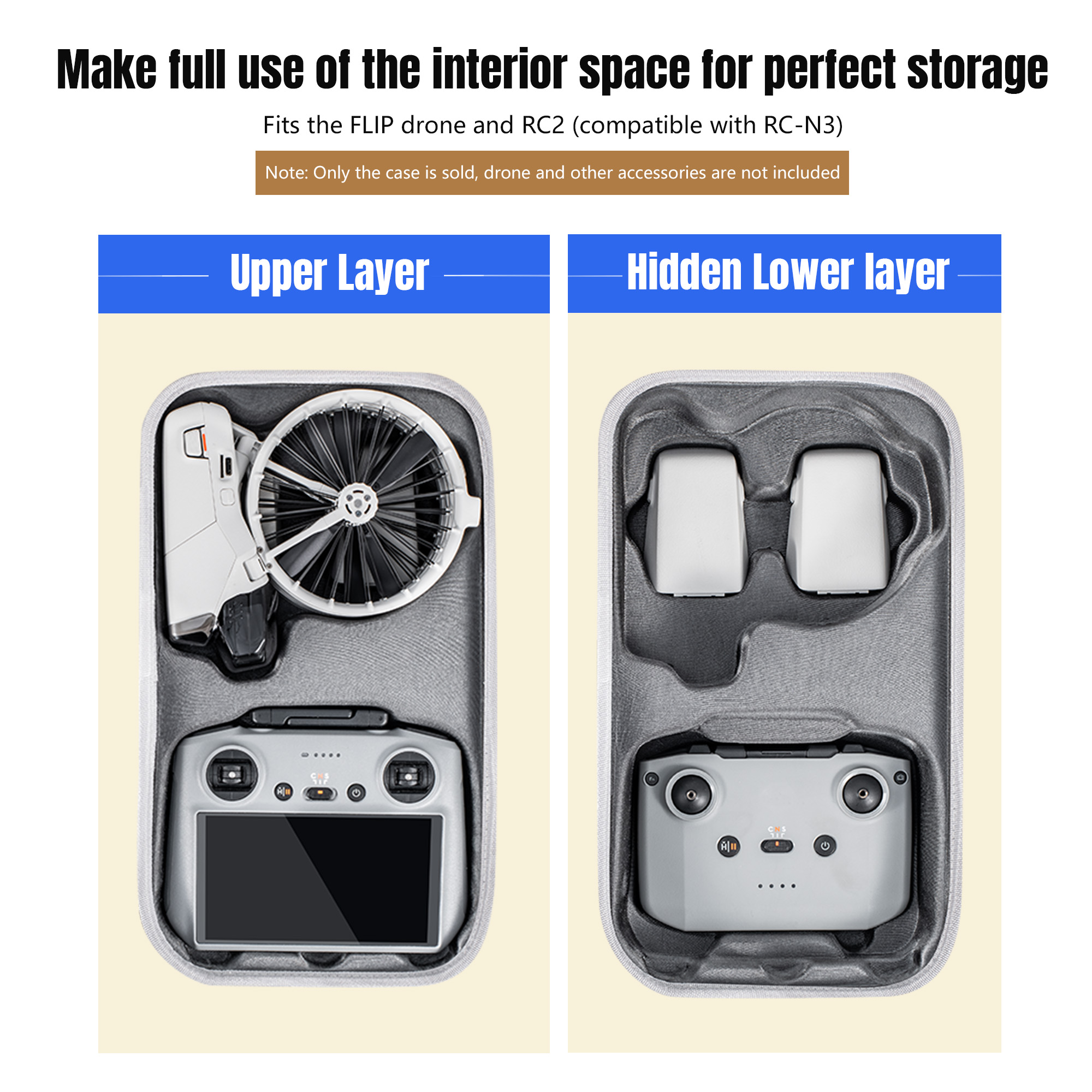 Tas Pembawa untuk DJI Flip All - Drone Camera Vlog ulasan dan harga