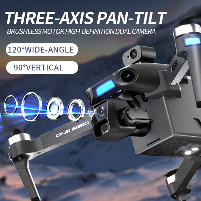 Drone Kamera Ganda 8K Baru 202 - Drone Camera Mount ulasan dan harga