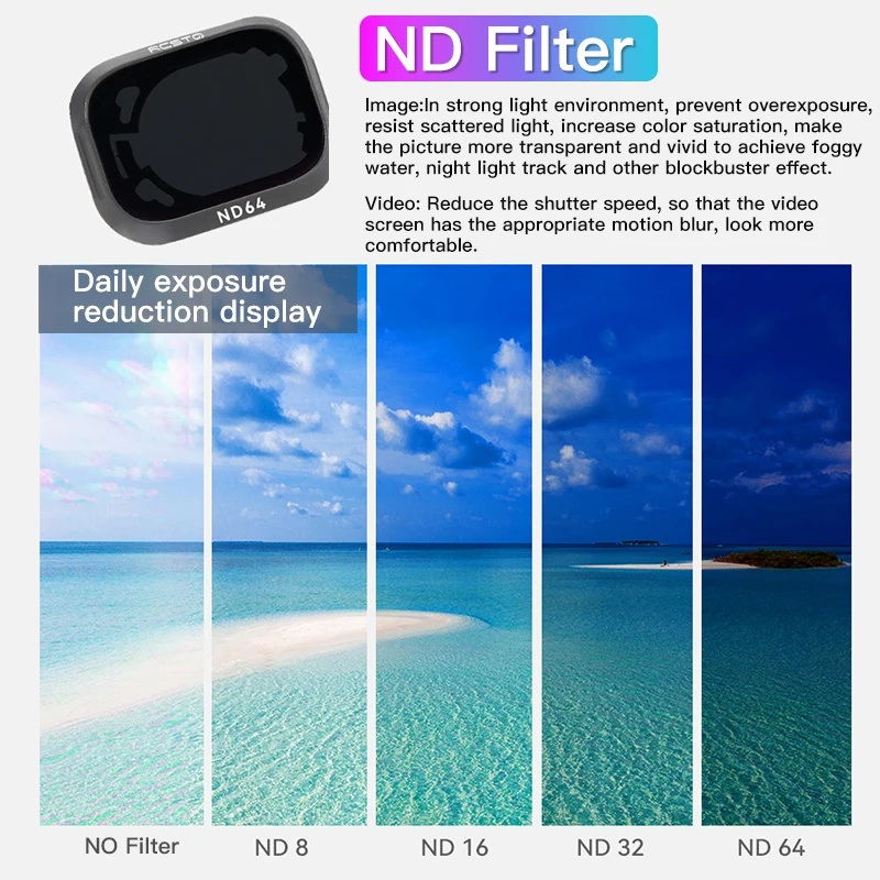 RCSTQ Untuk DJI Mini 3 Pro Set - Drone Camera Filter ulasan dan harga