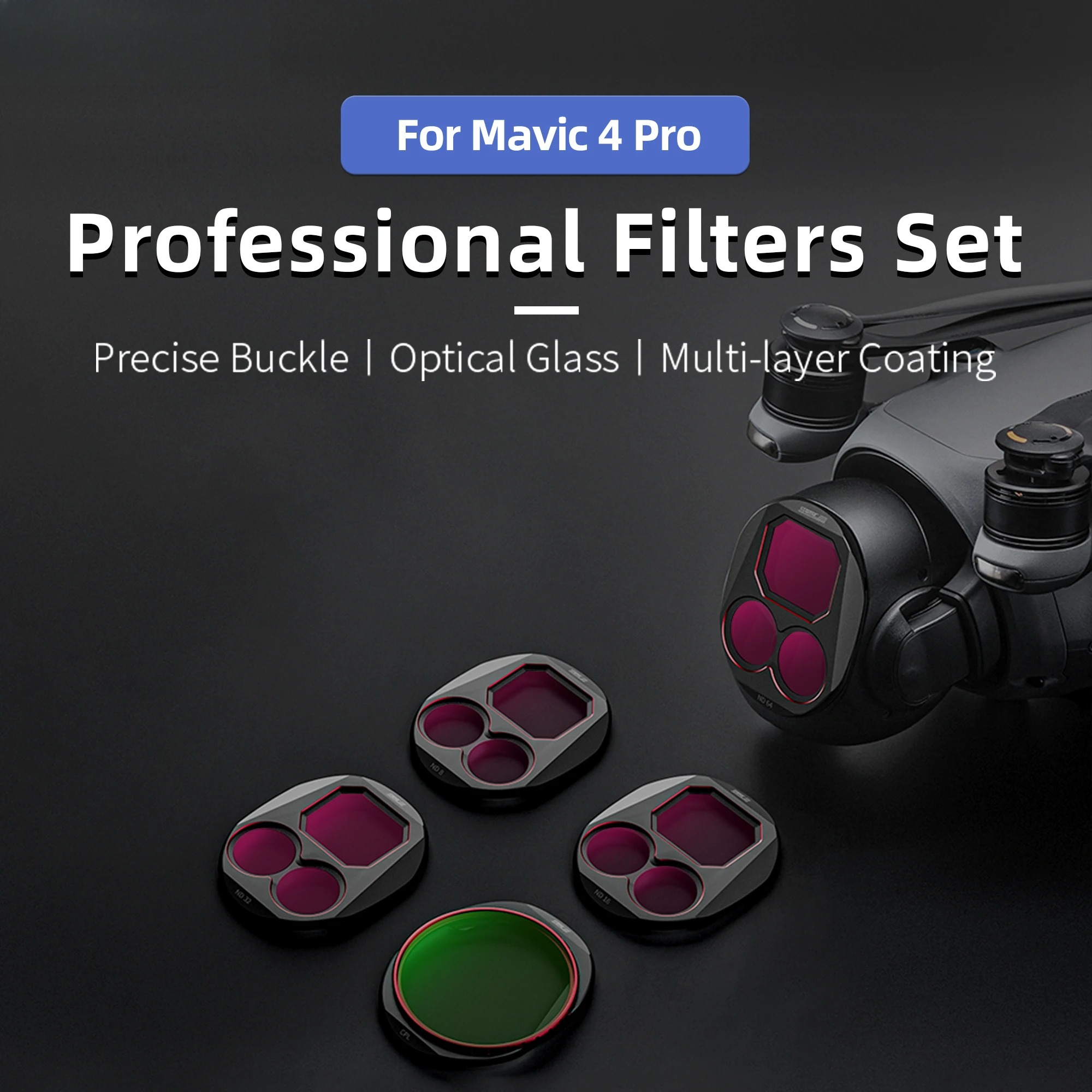 4 Buah Set Filter ND Kamera Dr - Drone Camera Waterproof ulasan dan harga