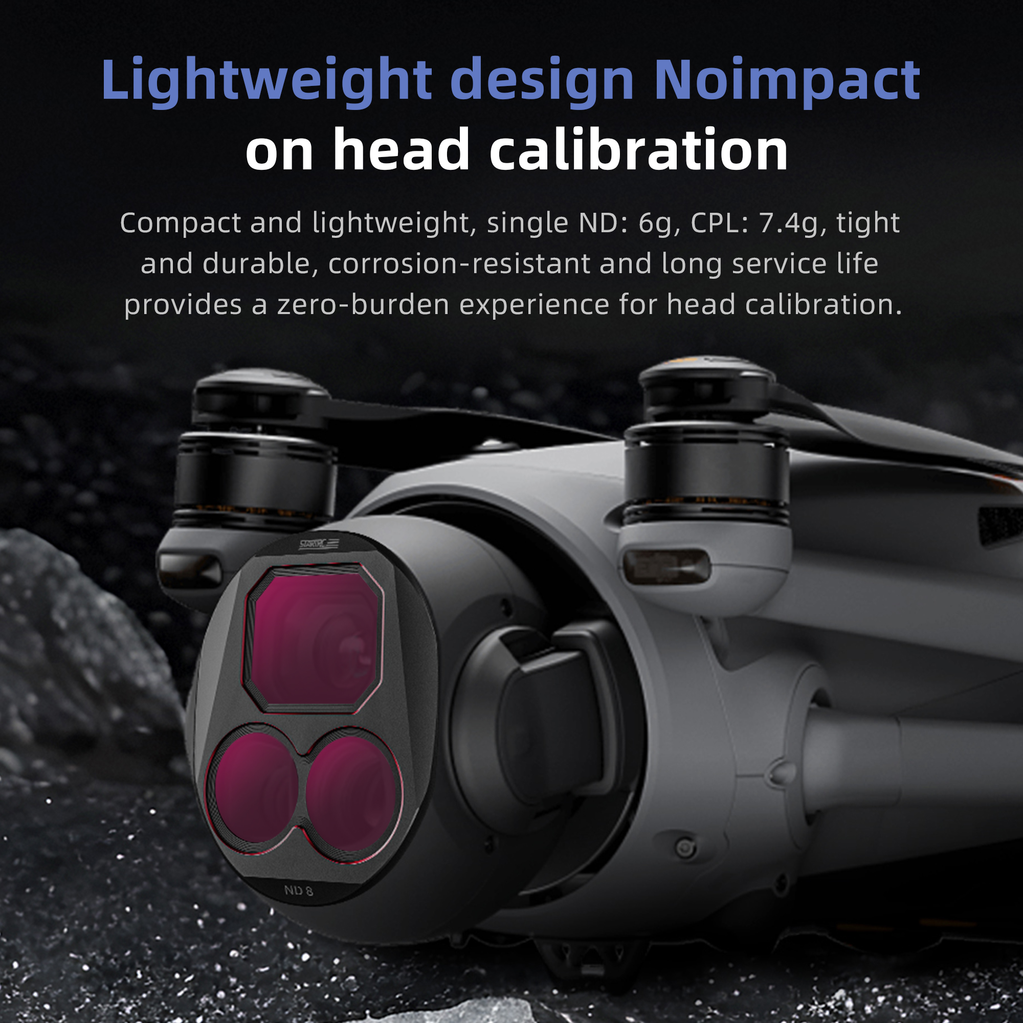 4 Buah Set Filter ND Kamera Dr - Drone Camera Waterproof ulasan dan harga