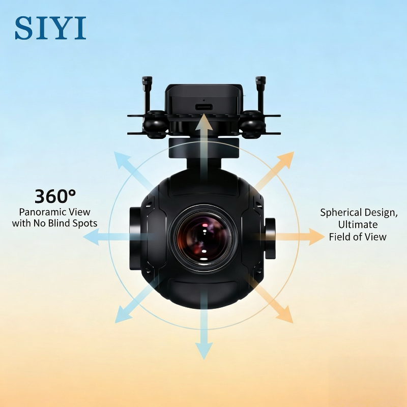 Kamera Gimbal Drone SIYI ZR10  - Drone Camera Thermal ulasan dan harga