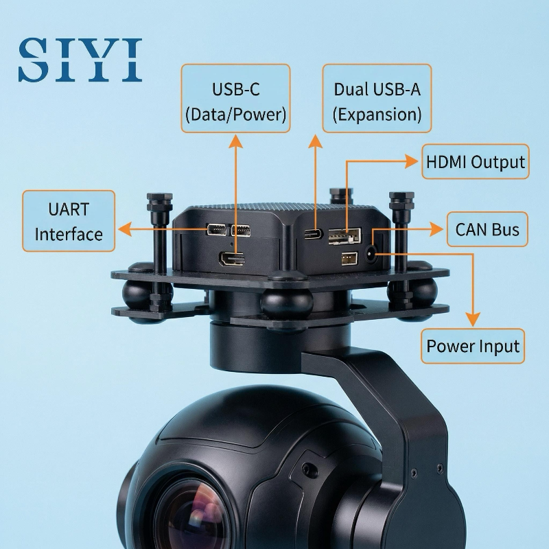 Kamera Gimbal Drone SIYI ZR10  - Drone Camera Thermal ulasan dan harga