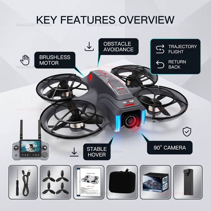 Drone AE21 Baru 2026 8K HD Pro - Drone Camera Professional ulasan dan harga