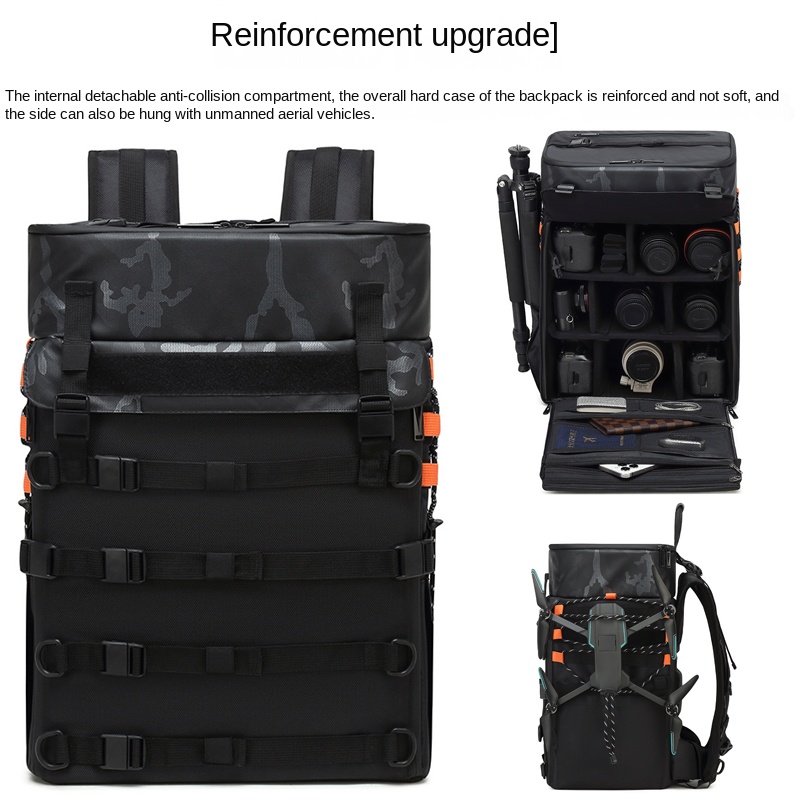 Tas Ransel Drone Balap FPV 33L - Drone Camera Case ulasan dan harga