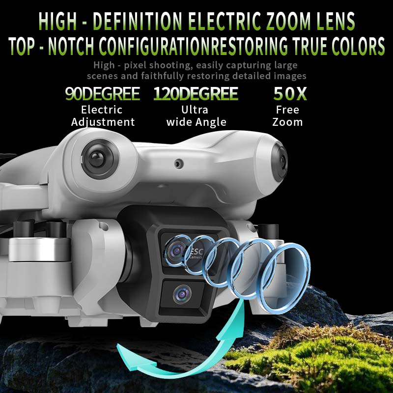 Drone Xiaomi S101 8K HD Kamera - Drone Camera Wide Angle ulasan dan harga