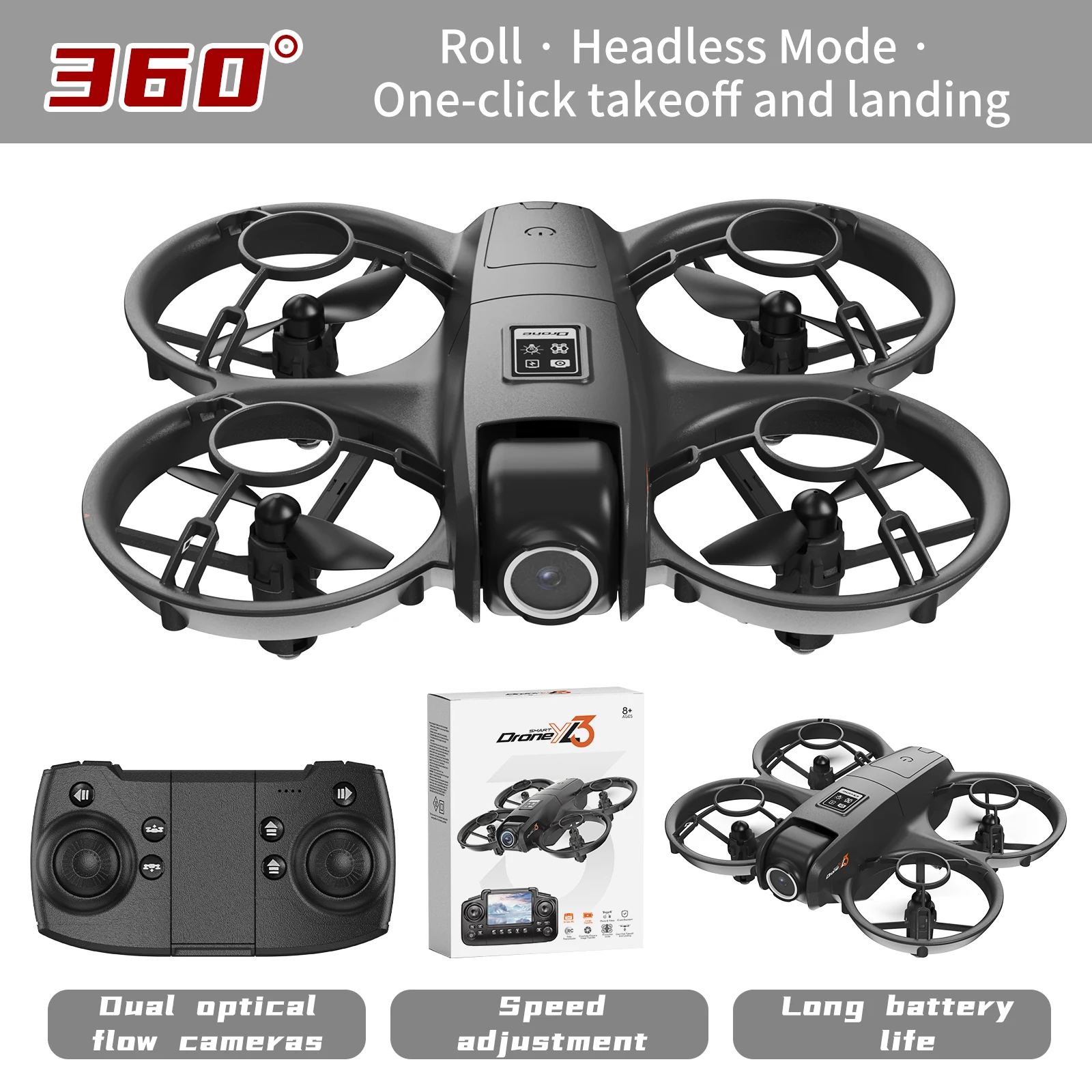 Drone RC YL3 Baru 8K 1080P Sud - Drone Camera Wide Angle ulasan dan harga