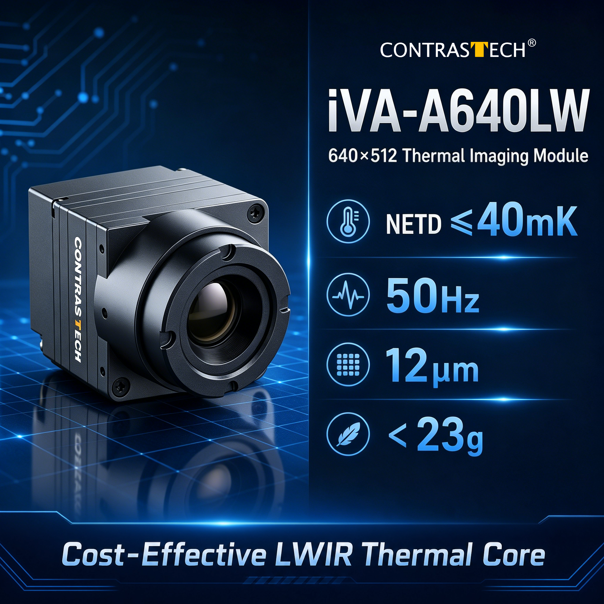 Modul Pencitraan Termal LWIR 6 - Drone Camera Thermal ulasan dan harga