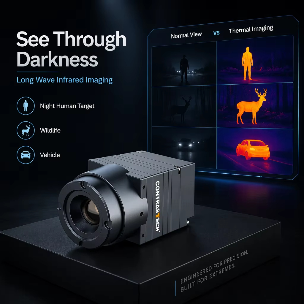Modul Pencitraan Termal LWIR 6 - Drone Camera Thermal ulasan dan harga