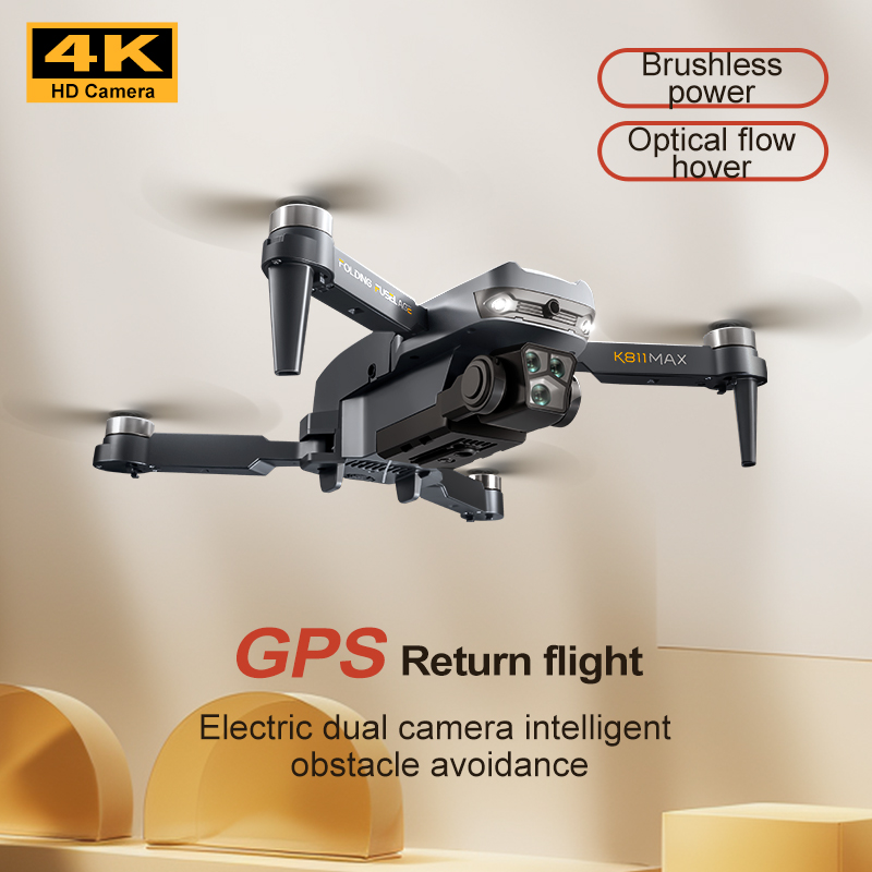 Drone Quadcopter K811MAX: Tanp - Drone Camera Night Vision ulasan dan harga