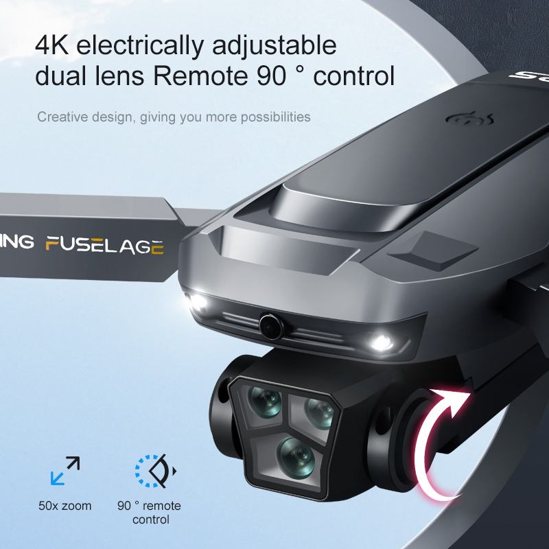 Drone Quadcopter K811MAX: Tanp - Drone Camera Night Vision ulasan dan harga