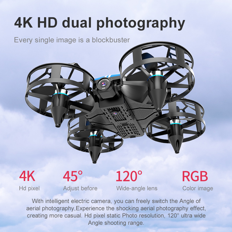 NEW Mini Drone 812PRO professi - Drone Camera With Gimbal ulasan dan harga