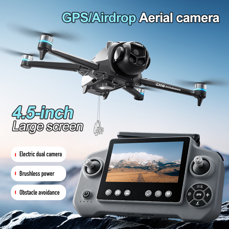 Drone Profesional D15 4K HD de - Drone Camera Professional ulasan dan harga