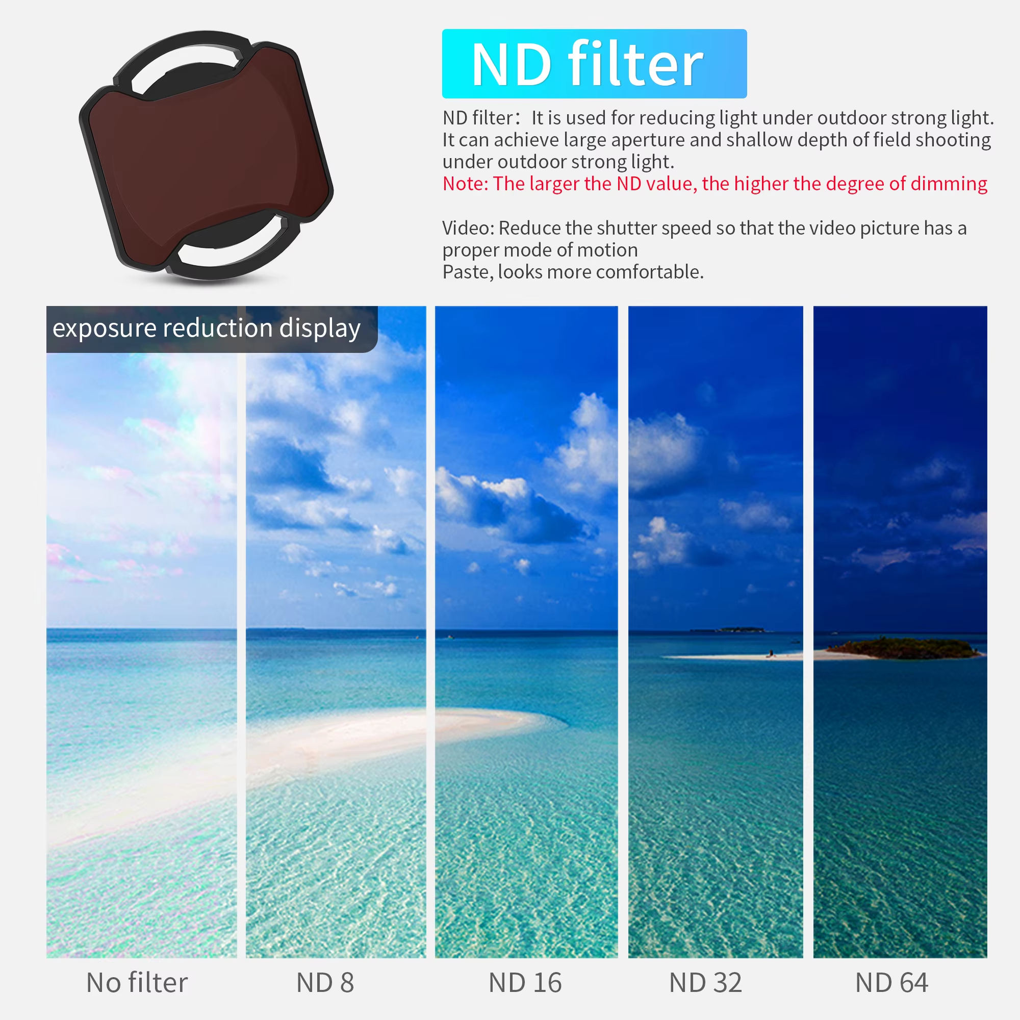 RCSTQ ND Filter untuk DJI Avat - Drone Camera Filter ulasan dan harga