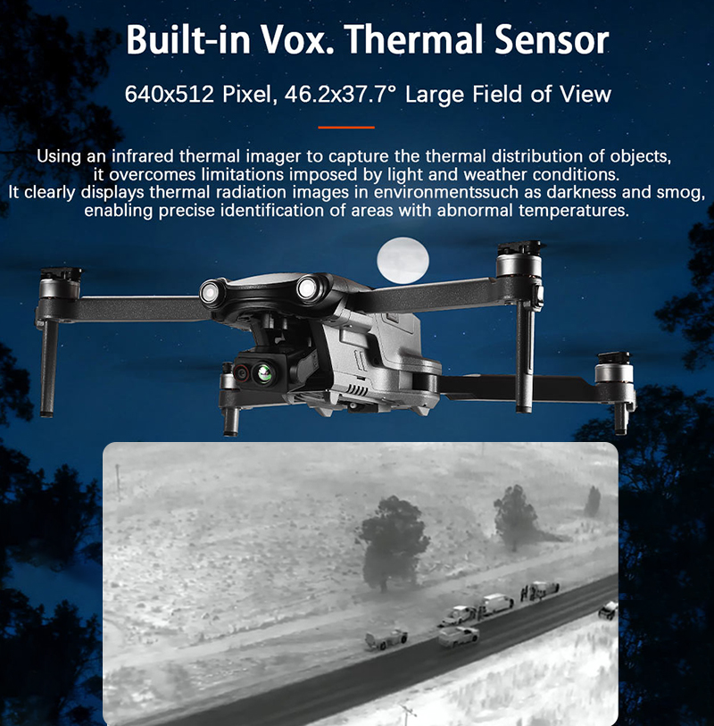 Kedatangan Baru Modul Kamera T - Drone Camera Thermal ulasan dan harga