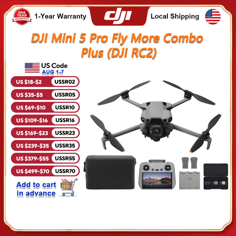 DJI Mini 5 Pro Fly More Combo  - Drone Camera Vlog ulasan dan harga