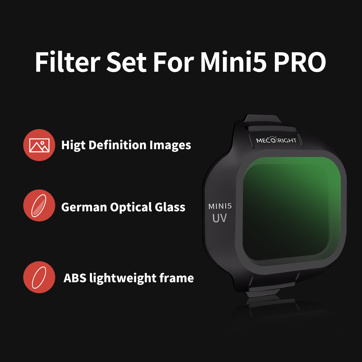 Mecoright Mengaplikasikan Set  - Drone Camera Filter ulasan dan harga